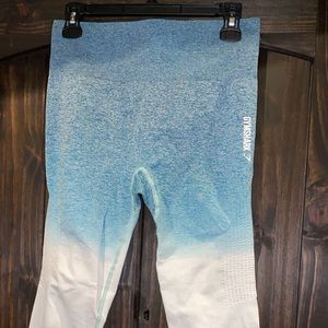 Gymshark leggings blue ombré